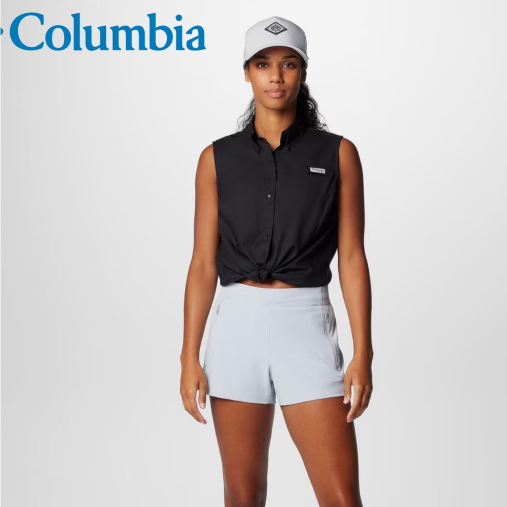 NWOT Columbia Women's Tidal III Shorts Gray